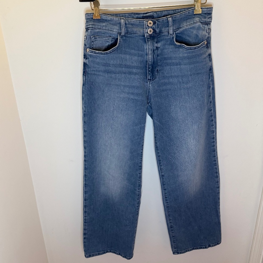 J Jill High Rise Full Leg Petite Jeans